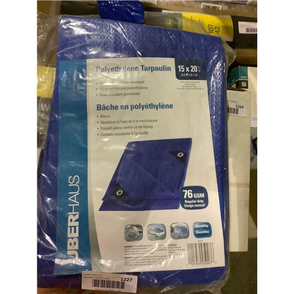 Uber Haus 15'X20' Polyethylene Tarpaulin