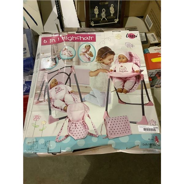 6 in 1 Highchair Playset