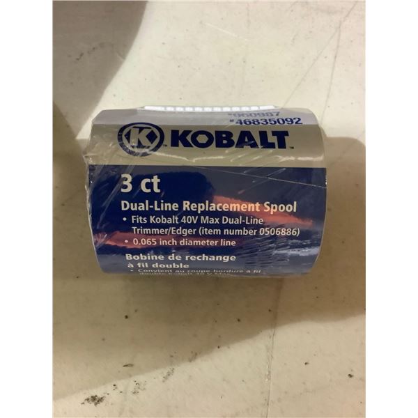 Kolbalt 3ct Dual Line Replacement Trimmer Spool