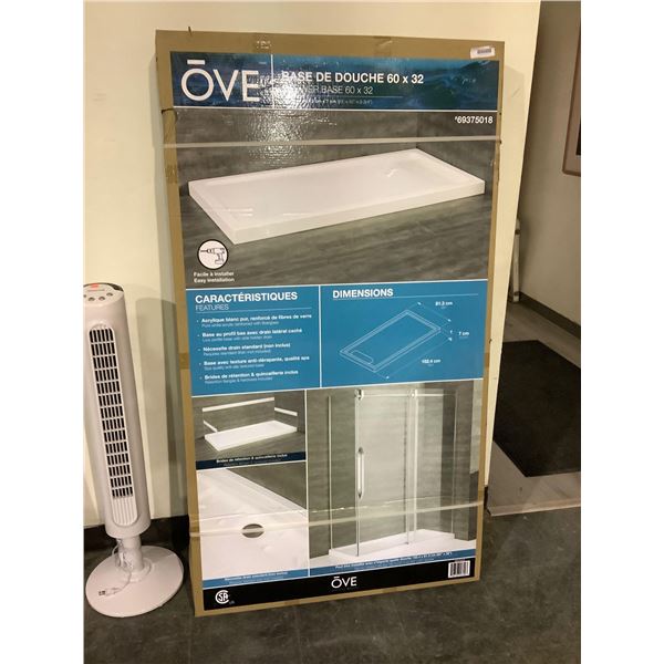 Ove 60x32" Shower Base