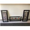 Image 1 : Set of 3  Framed Prints