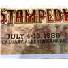 Image 2 : Laminated 1986 Calgary Stampede Poster - Vintage