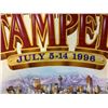 Image 2 : Laminated 1996 Calgary Stampede Poster - Vintage