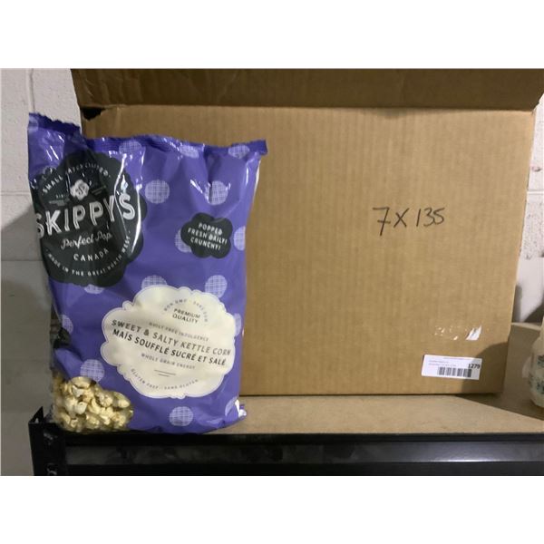 7X135g Skippys Sweet & Salty Kettle Corn