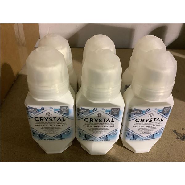 x6 Crystal 24 Hour Mineral Deodorant - Roll On
