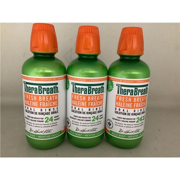 Thera Breath Oral Rinse 3X473ml