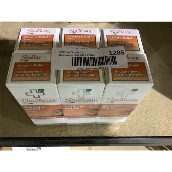 6x10ml Similason Earache Relief Drops