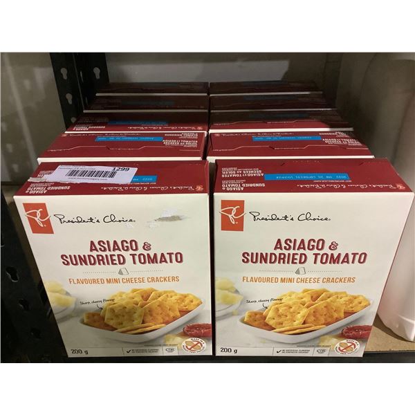 10x200g  Asiago & Sundried Tomato Crackers