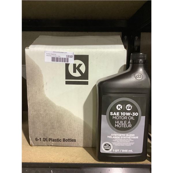Circle K SAE 10W-30 Motor Oil 6X 1qt