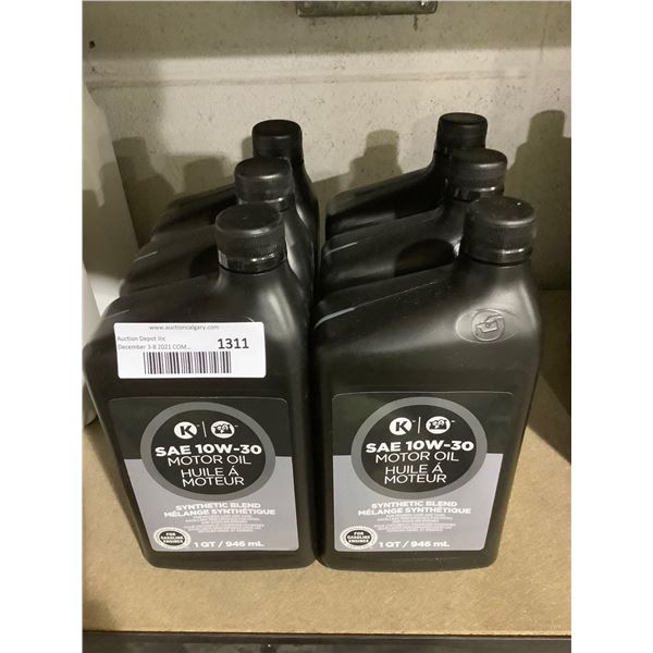 Circle K SAE 10W-30 Motor Oil 6X 1qt