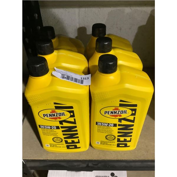 Pennzoil SAW 5W-20 Motor Oil 6X 946ml