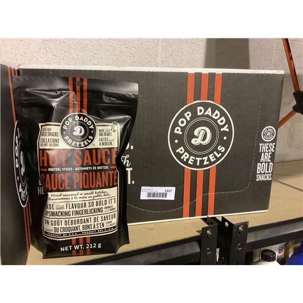 Pop Daddy Hot Sauce Pretzels 12x212g