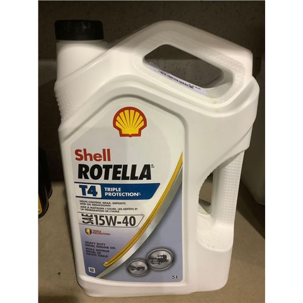 Shelll Rotella T4 SAE 15W40 Motor Oil 5L