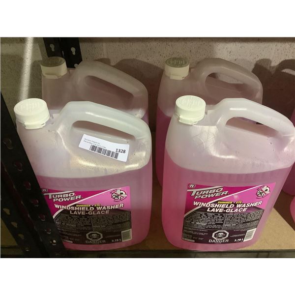 Turbo Power Windshield  Washer Fluid 4X 3.78L