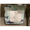 Image 1 : Mainstay Kids Comforter & Sheet Set - Nautical & Sharks