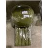 Image 1 : Olive Green Leewadee Meditation Cushion Set