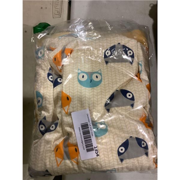 Super Soft Fox Design Baby Blanket