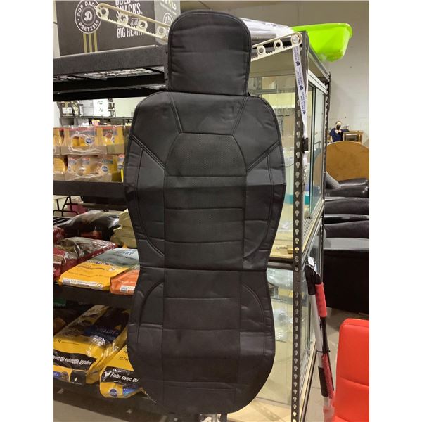 Set of 2 Leather Like Bucket Seat Covers