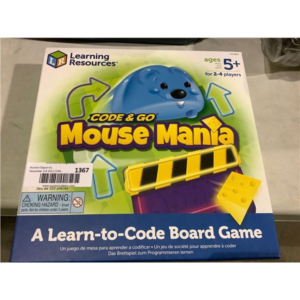 Learning Resource Code & Go  Mouse Mania Game for Kids