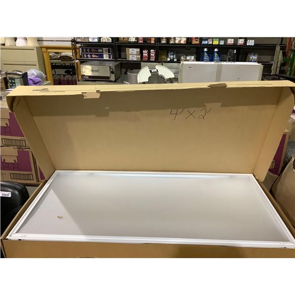 Cooper Lighting Recessed Florescent Light Fixture 4'X2"