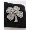 Image 1 : Chanel Rhinestone Clover Pin