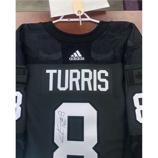 Kyle Turris Signed 2020-21 Edmonton Oilers Issued CAF Jersey
