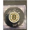 Image 1 : Boston Bruins Puck Signed By Gerry Cheevers!