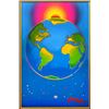 Image 2 : Peter Max- Original Mixed Media "Earth"