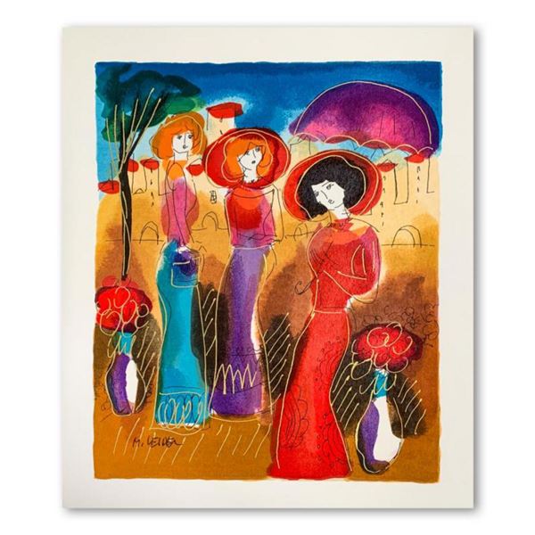 Moshe Leider, Hand Signed Limited Edition Serigraph on Paper with Letter of Authenticity.