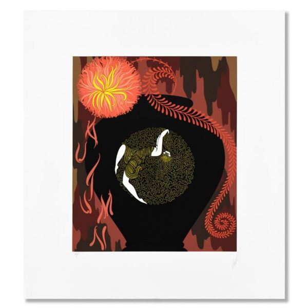 Erte (1892-1990), "Autumn Song" Limited Edition Serigraph from an AP Edition, Hand Signed with Lette