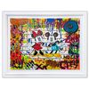 Image 1 : Nastya Rovenskaya- Original Mixed Media on Paper "Mickey & Minnie"