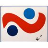 Image 2 : Alexander Calder- Lithograph on Arches Paper "Flying colors - Skybird"