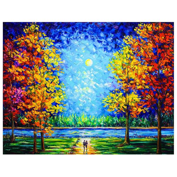 Svyatoslav Shyrochuk- Original Oil on Canvas "Out All Night"