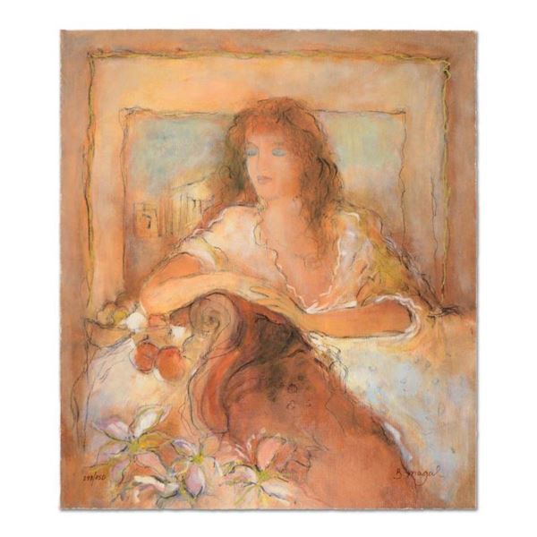 Batia Magal, "Eternal Moment" Limited Edition Serigraph, Numbered and Hand Signed with Certificate o