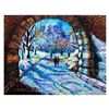 Image 1 : Yana Rafael, "Tunnnel of Love" Hand Signed Original Painting on Canvas with COA.