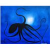 Image 2 : Wyland- Original Painting on Canvas "Octopus"