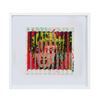 Image 1 : E.M. Zax- One-of-a-kind 3D polymorph mixed media on paper "Warhol & Channel"