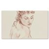 Image 1 : Charles Lynn Bragg, "Pan" Original Pencil Drawing on Board, Hand Signed with Letter of Authenticity