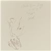 Image 3 : Charles Lynn Bragg, "Pan" Original Pencil Drawing on Board, Hand Signed with Letter of Authenticity