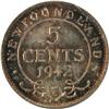 Image 2 : Newfoundland 5 Cents 1942C ICCS MS-65