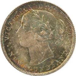 Newfoundland 20 Cents 1872H ICCS MS-68