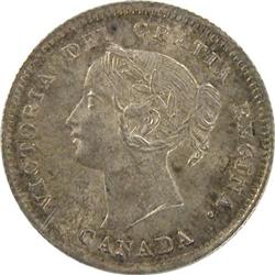 Canada Five Cents 1898 ICCS MS-64