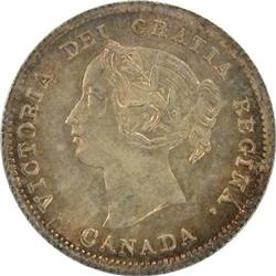 Canada Five Cents 1899 ICCS MS-65