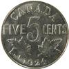 Image 2 : Canada Five Cents 1924 ICCS MS-62