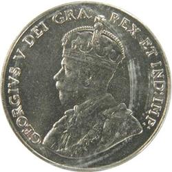 Canada Five Cents 1925 ICCS MS-63