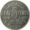 Image 2 : Canada Five Cents 1927 ICCS MS-64