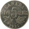 Image 2 : Canada Five Cents 1930 ICCS MS-62
