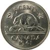 Image 2 : Canada Five Cents 1941 ICCS MS-64