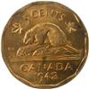 Image 2 : Canada 1942 Tombac ICCS MS-65