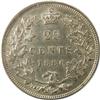 Image 2 : 25 Cents 1880H Narrow 0 ICCS VF-30